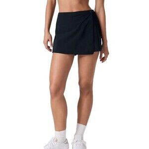 NWT Vuori Miles Sport Skirt Skort Womens M Black Athleisure